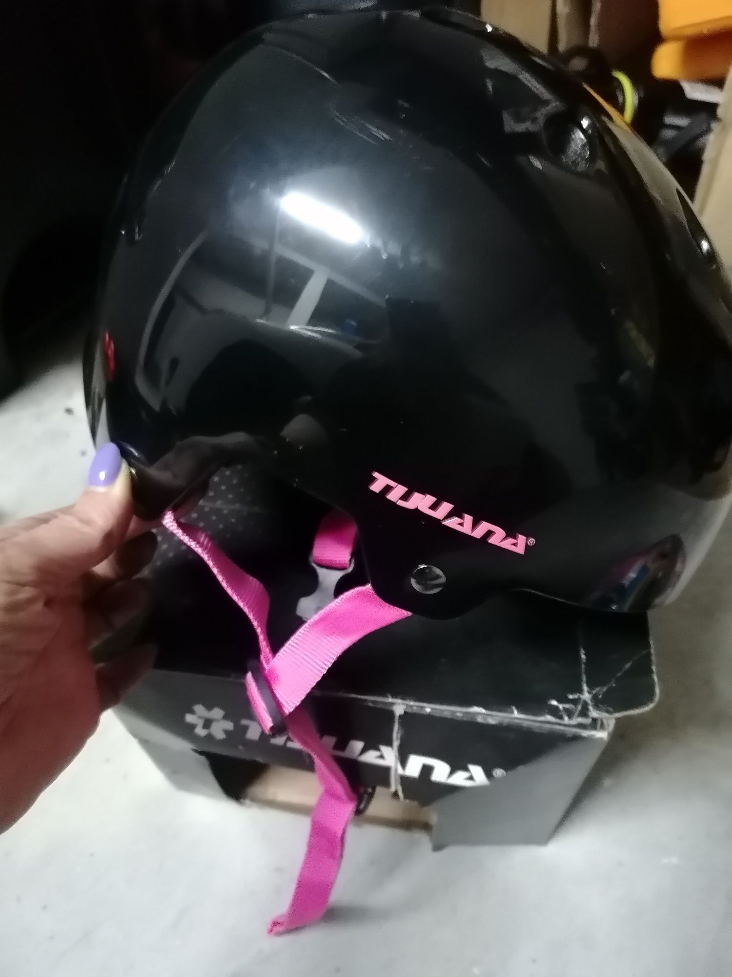 Capacete e proteções patins