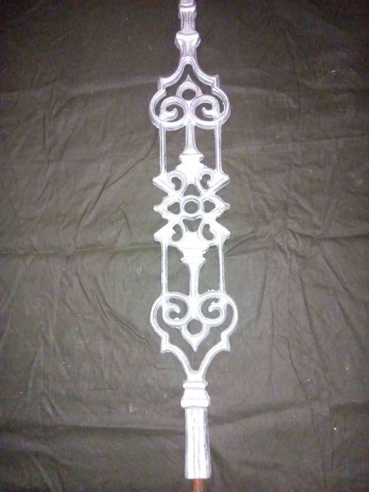 Балясини металеві литі алюміній