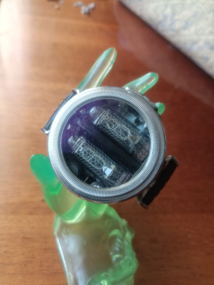 Микро ин 16 (стимпанк) часы ламповые nixie