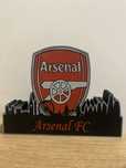 Lampka LED Arsenal FC 3D RGB + Pilot | Fanowska | Druk 3D