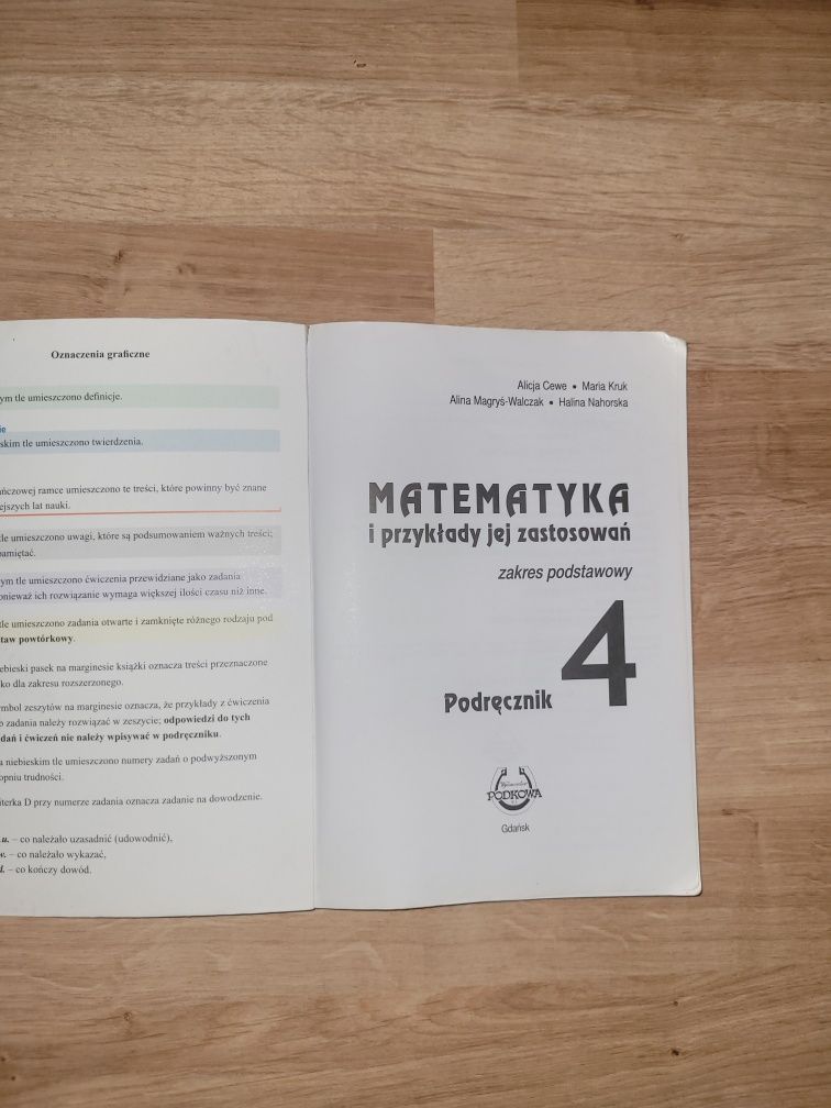 Matematyka i przykłady jej zastosowań 4 zakres podstawowy