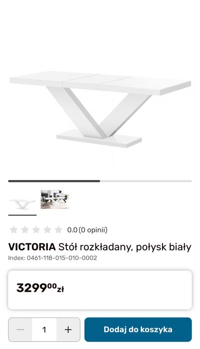 Stół rozkładany Victoria SUPER CENA!!!