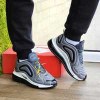 Чоловічі Кросівки Nike Air Max 720 Gray Сірі Найк 720 Аїр Макс 40-45 р