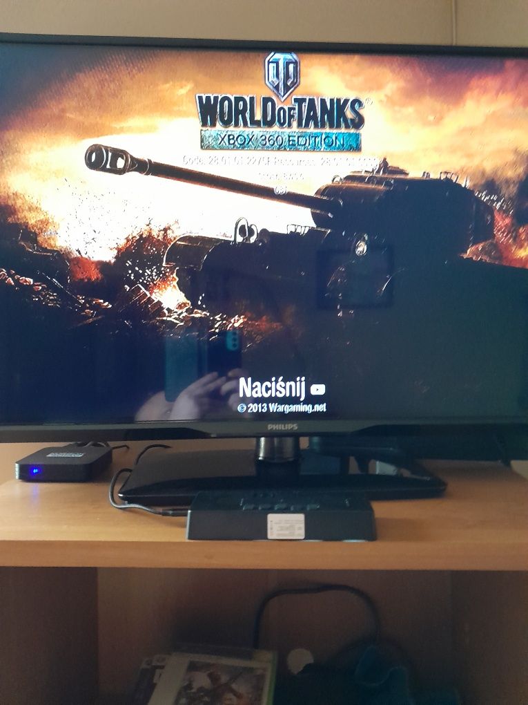 World of Tanks.Wersja polska.Stan idealny.X box 360