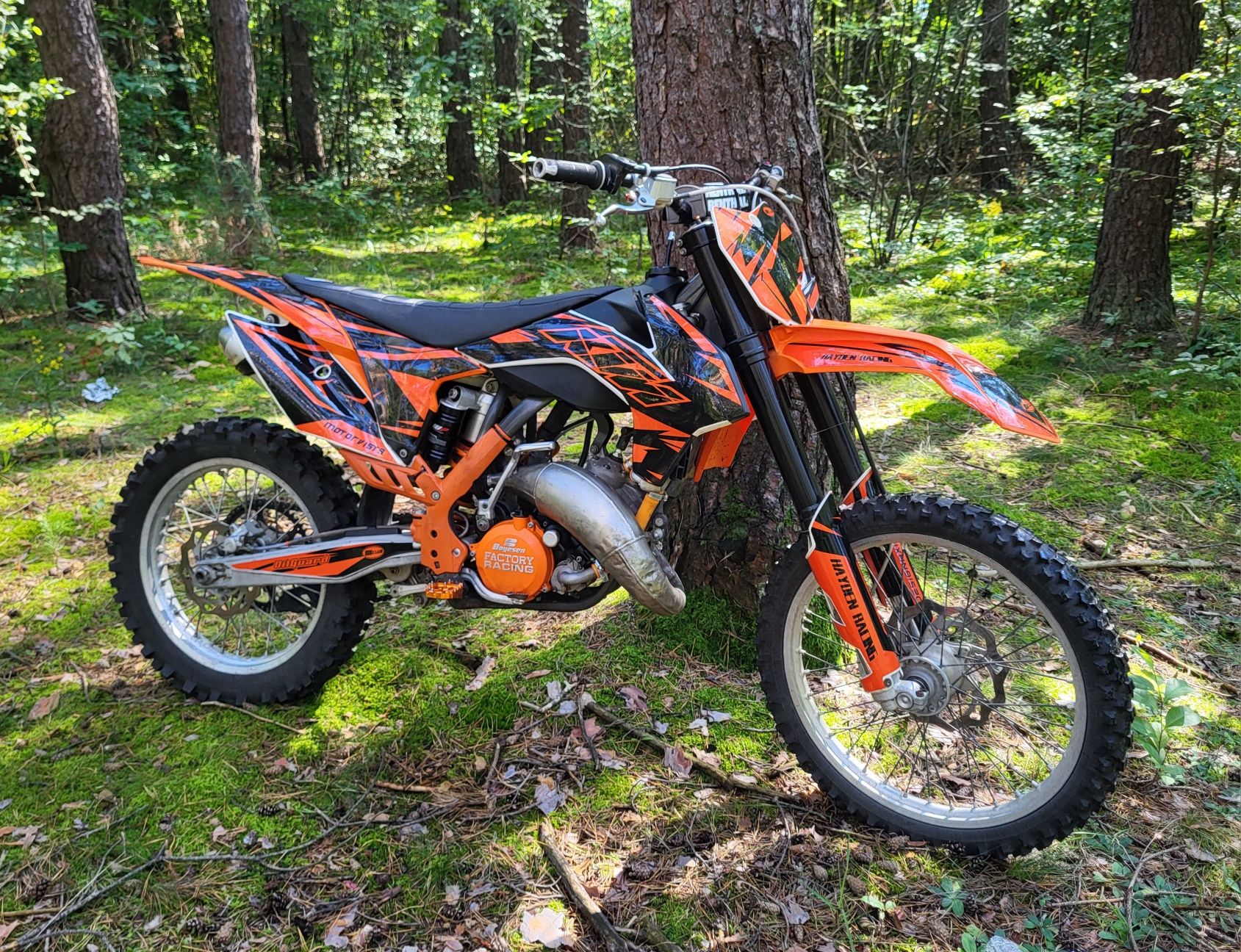 KTM SX 125 2t 2013 cross yz itp