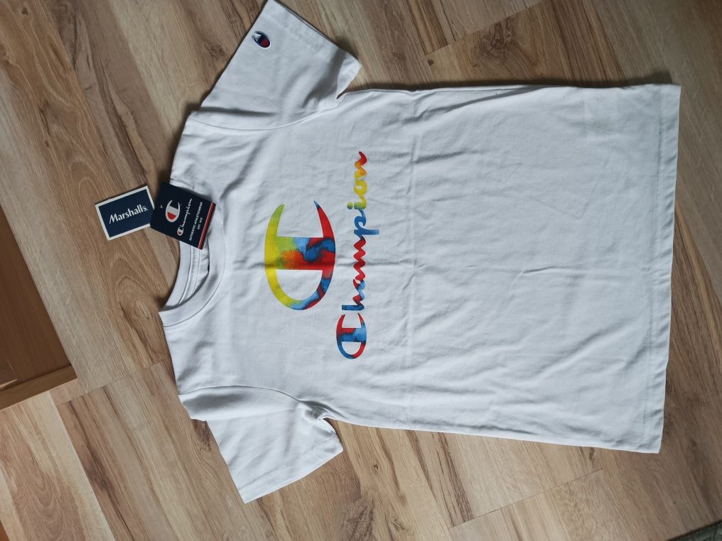 Champion podkoszulek t-shirt 8 10 lat nowy z metką  140 , 1344