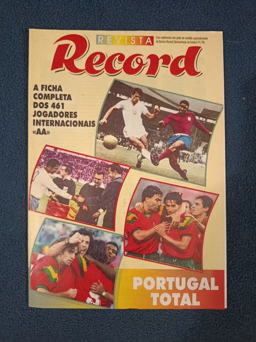 8 Revistas RECORD ( especial ) Anos 90 - Futebol