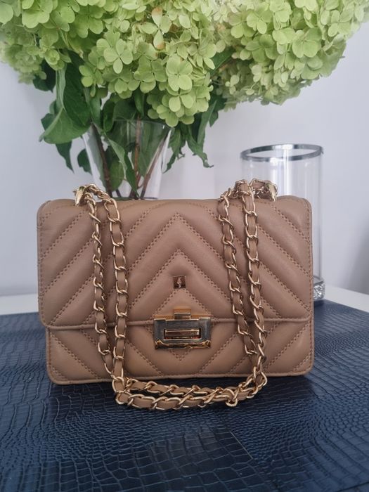 Torebka Ochnik beżowa