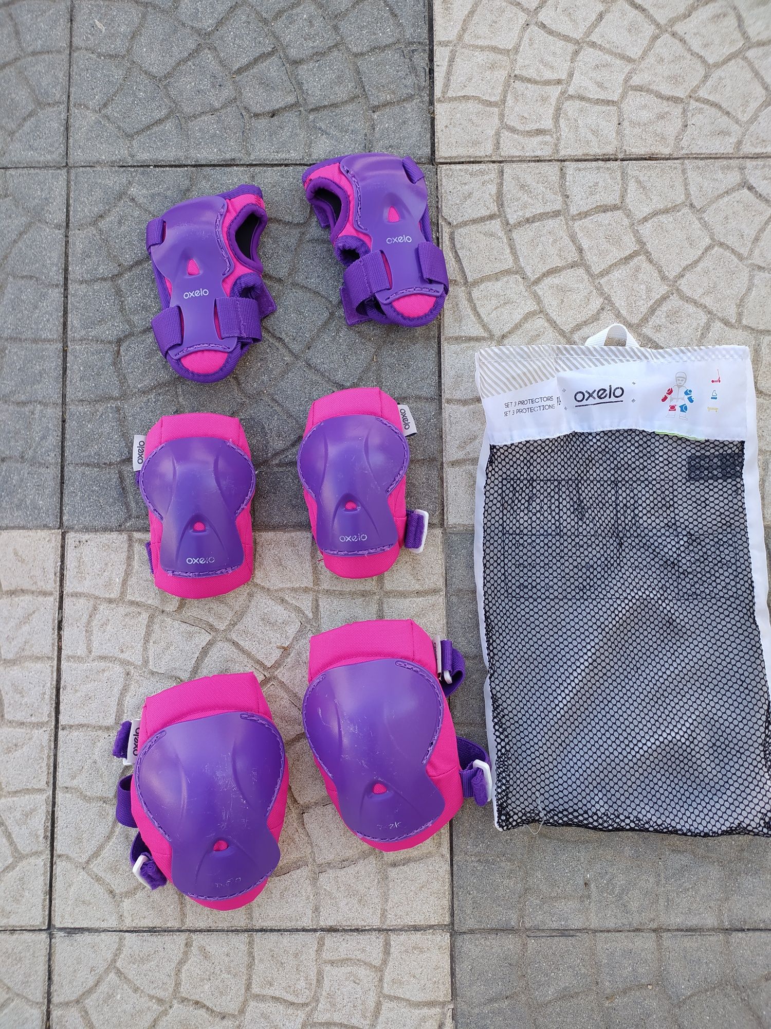 Proteção para andar de patins