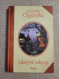 Książka Labirynt Lukrecji Agnieszka Chylińska  używana.