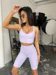 Wyprzedaż Komplet LaManuel Undress XS S lila czarny koral vanilla