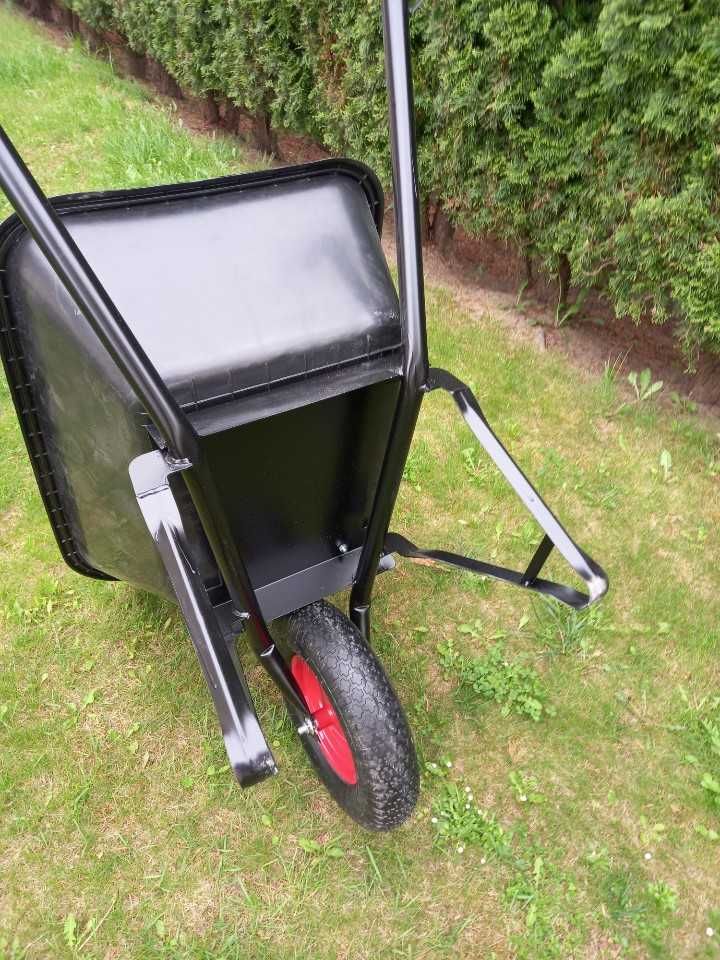 Taczka ogrodowa plastikowa , pojemność 90 l