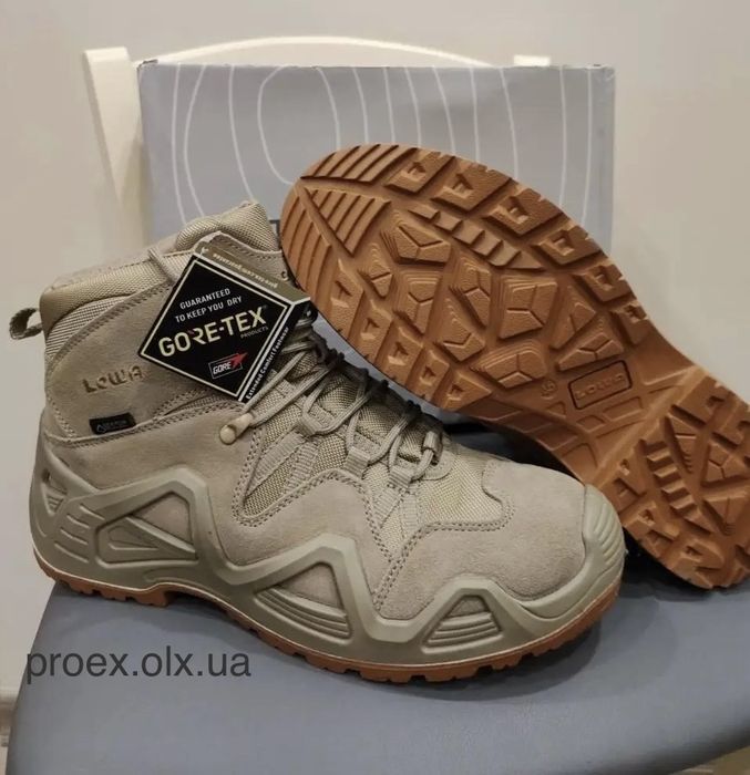•NEW• Черевики трекінгові LOWA ZEPHYR GTX TF Koyote з мембраною 39-46