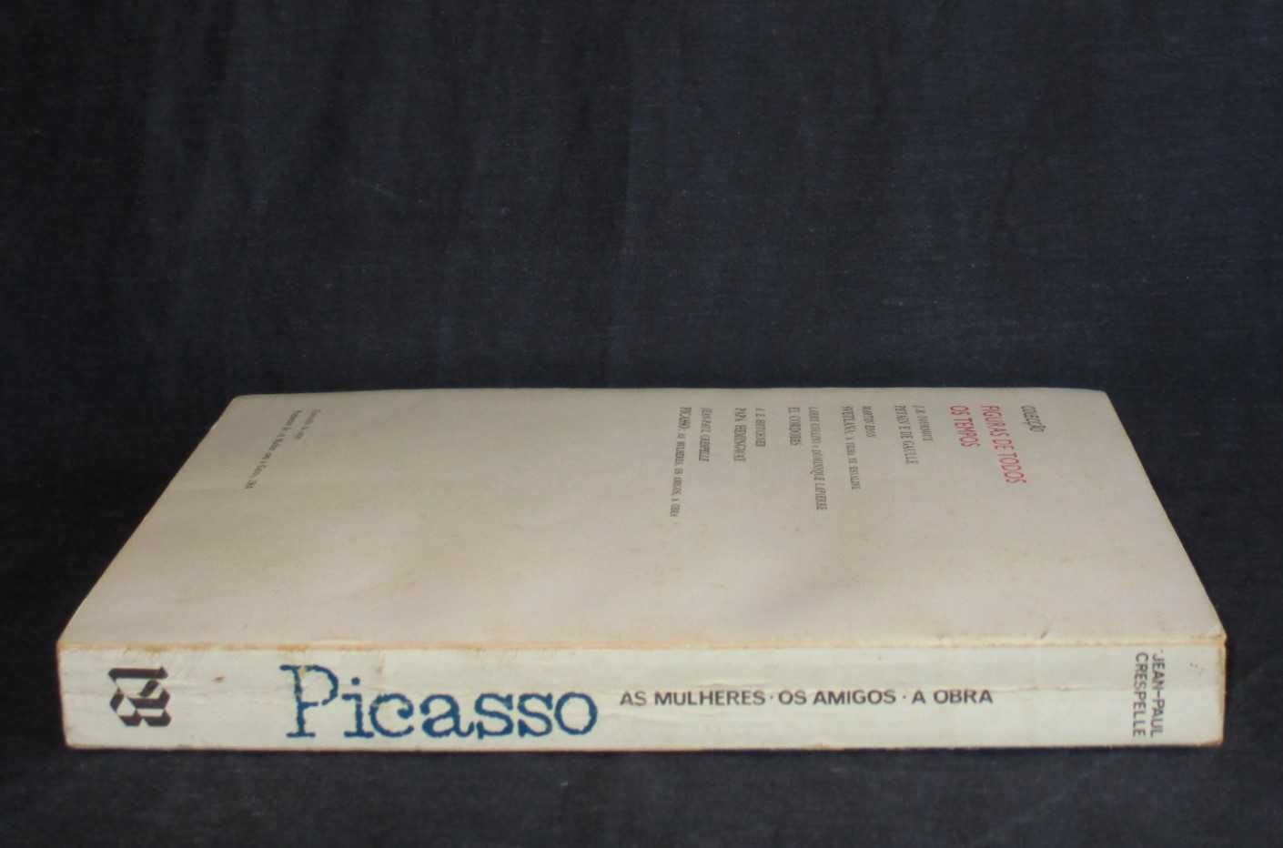 Livro Picasso As mulheres Os Amigos A Obra Jean-Paul Crespelle