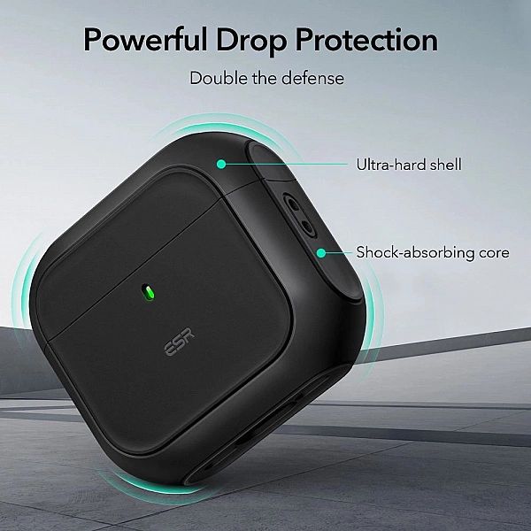 Esr Orbit Halolock Magsafe Apple Airpods 4 Black
