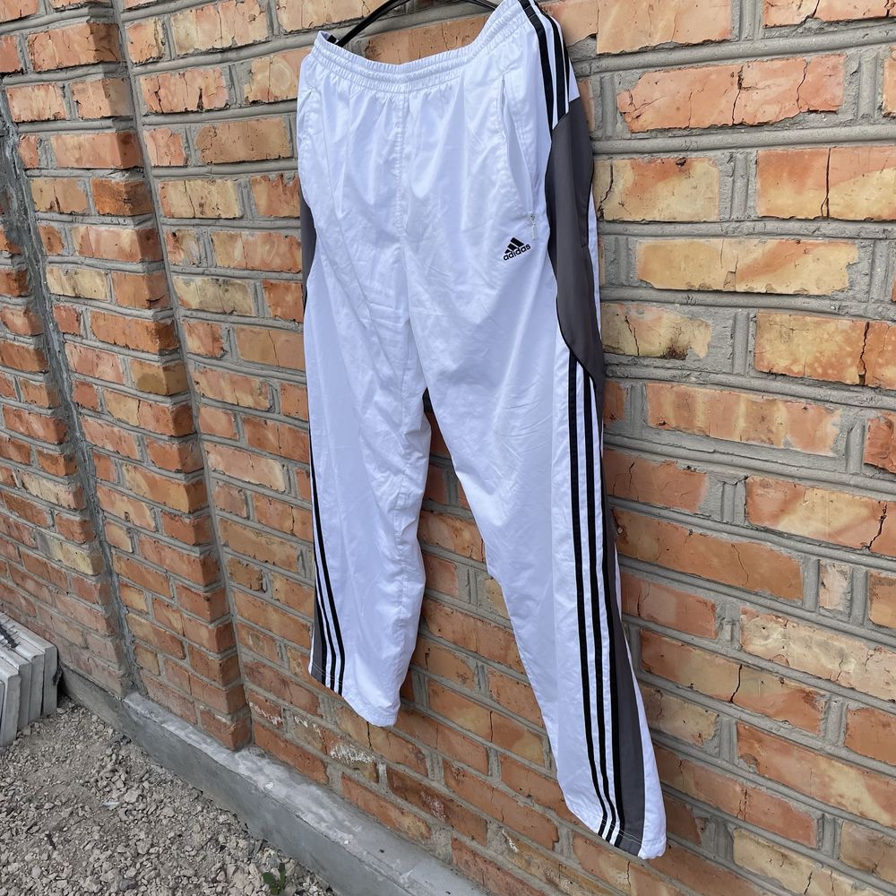 Спортивные штаны Adidas Vintage White, Нейлоновые, XL размер, Оригинал