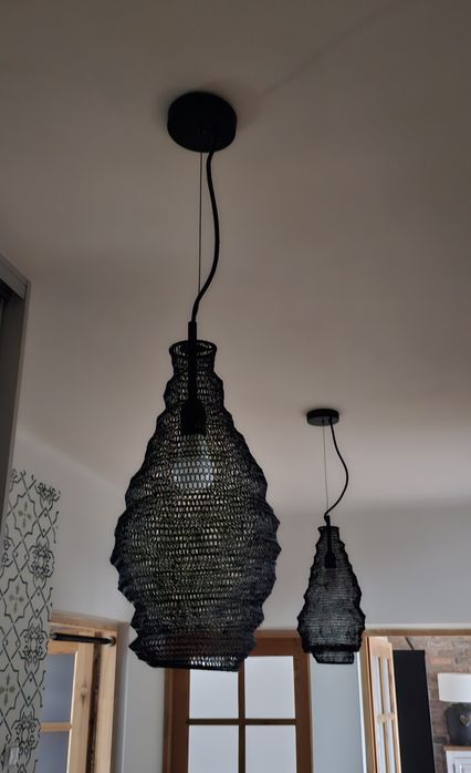 Lampa druciana orient wisząca loft