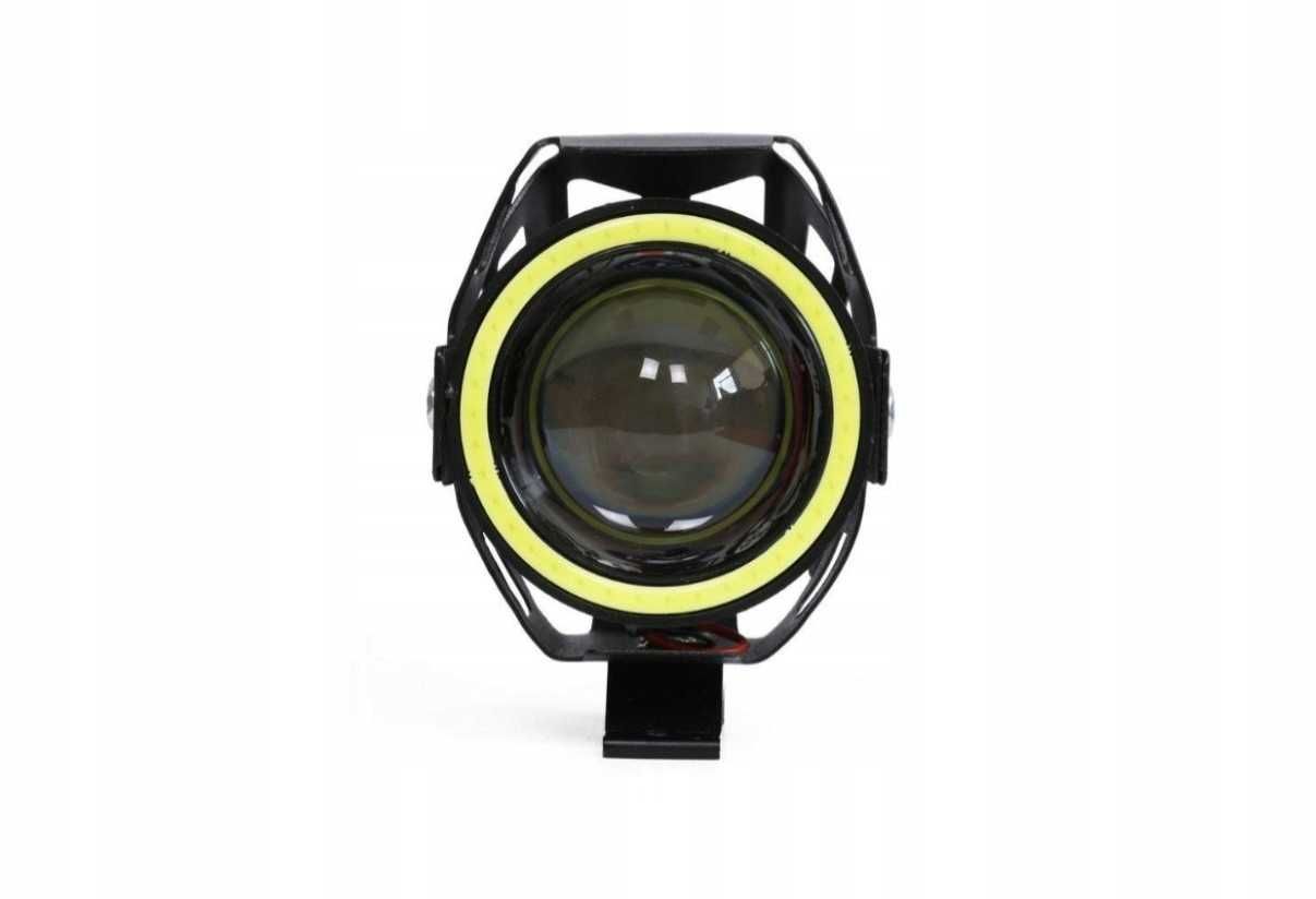 Halogeny motocyklowe RING LED lampy reflektory U7