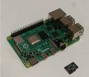 Raspberry Pi 4 Model B (2GB RAM) + karta SD 16GB