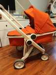 Wózek greentom Carrycot.  stan dobry normalne ślady użytkowania .