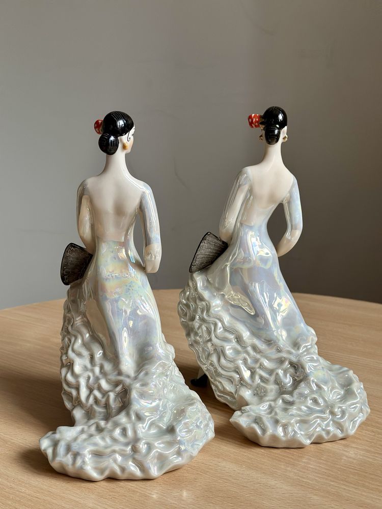 Carmen tancerka flamenco. Figurka porcelanowa Koresteń