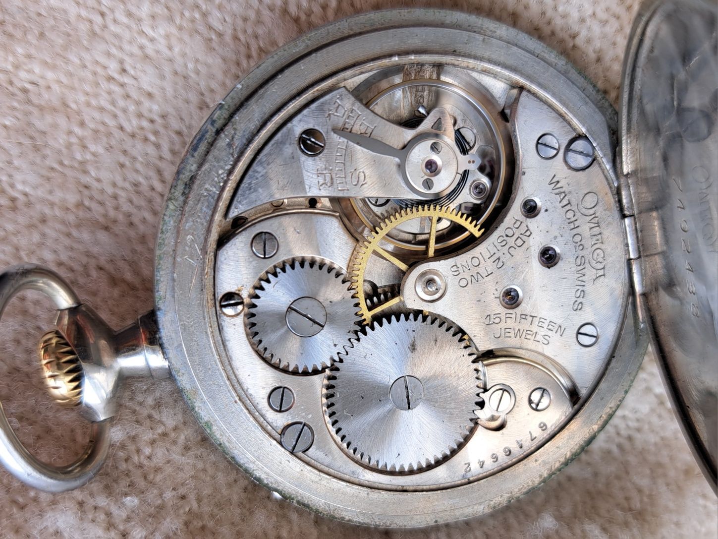 Omega zegarek kieszonkowy