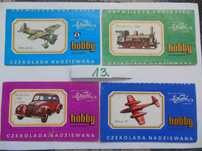 opakowanie z czekolady Wedel-Hobby z PRL.