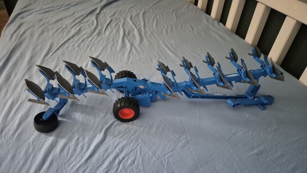 Bruder Pług Lemken dwusekcyjny 02250 obracalny