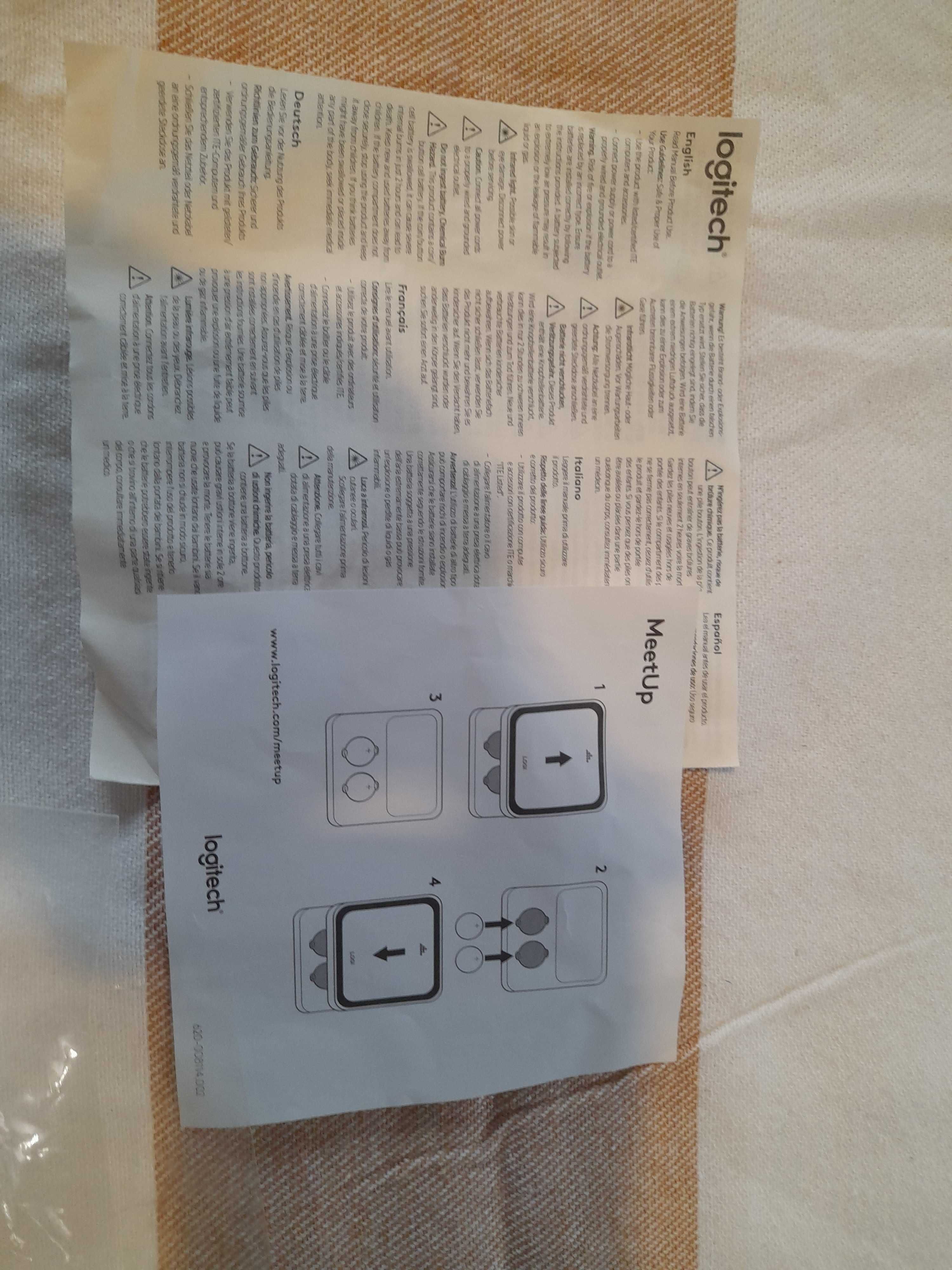 Logitech Webcam MEETUP Remote Control +++ Fernbedienung