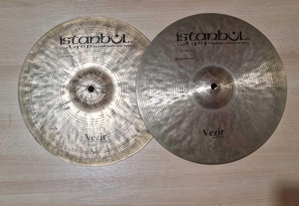 Istanbul Agop Custom Vezir 13 Hihat talerze perkusyjne