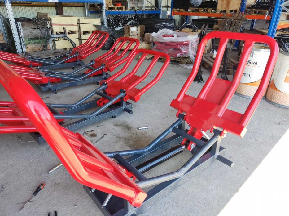 Chwytak do bel balotów ze sprężyna Metal-Technik solidny nowy chwytak