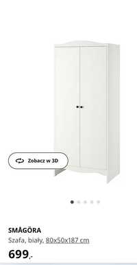 Szafa biała Smagora Ikea