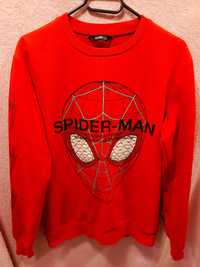 Bluza Cropp Spidermann czerwona męska w rozmiarze S