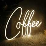 Neon led coffee.