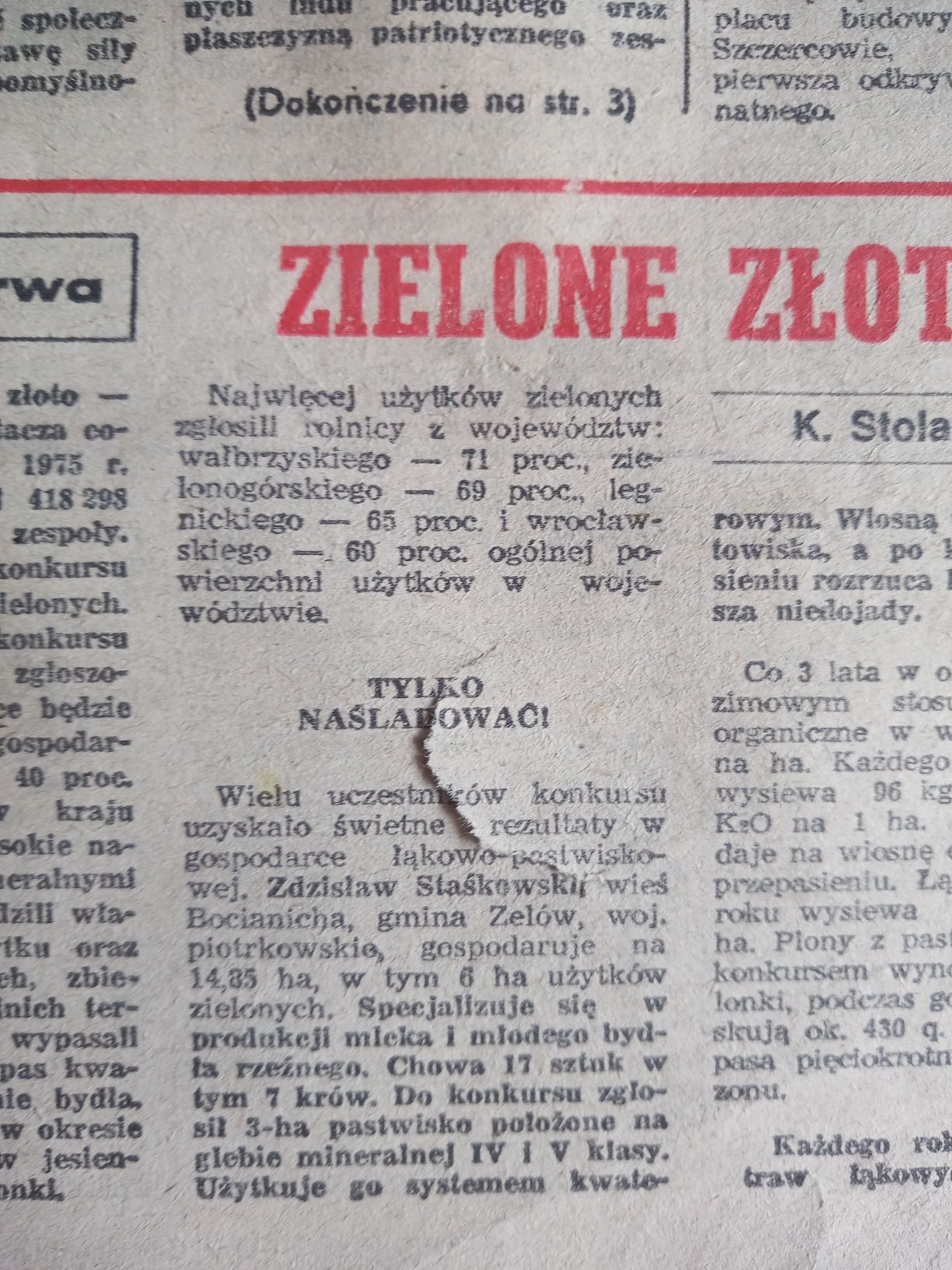 Gazety Gromada Rolnik Polski -2 sztuki