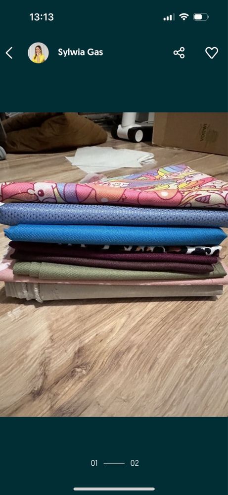 Materiały wodą odporne do szycia druk cyfrowy kupony