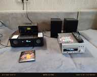 Музцентр Denon RCD M38, Yamaha TSC -70, -130