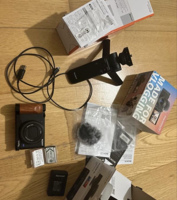 sony zv1 mais comando