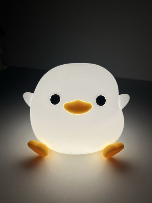 Lampka Kaczuszka Gumowa Kaczka Lampa RGB