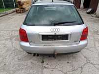 AUDI A4 b5 kombi Ly7m kompletny tył zderzak srebrny tyl tylny