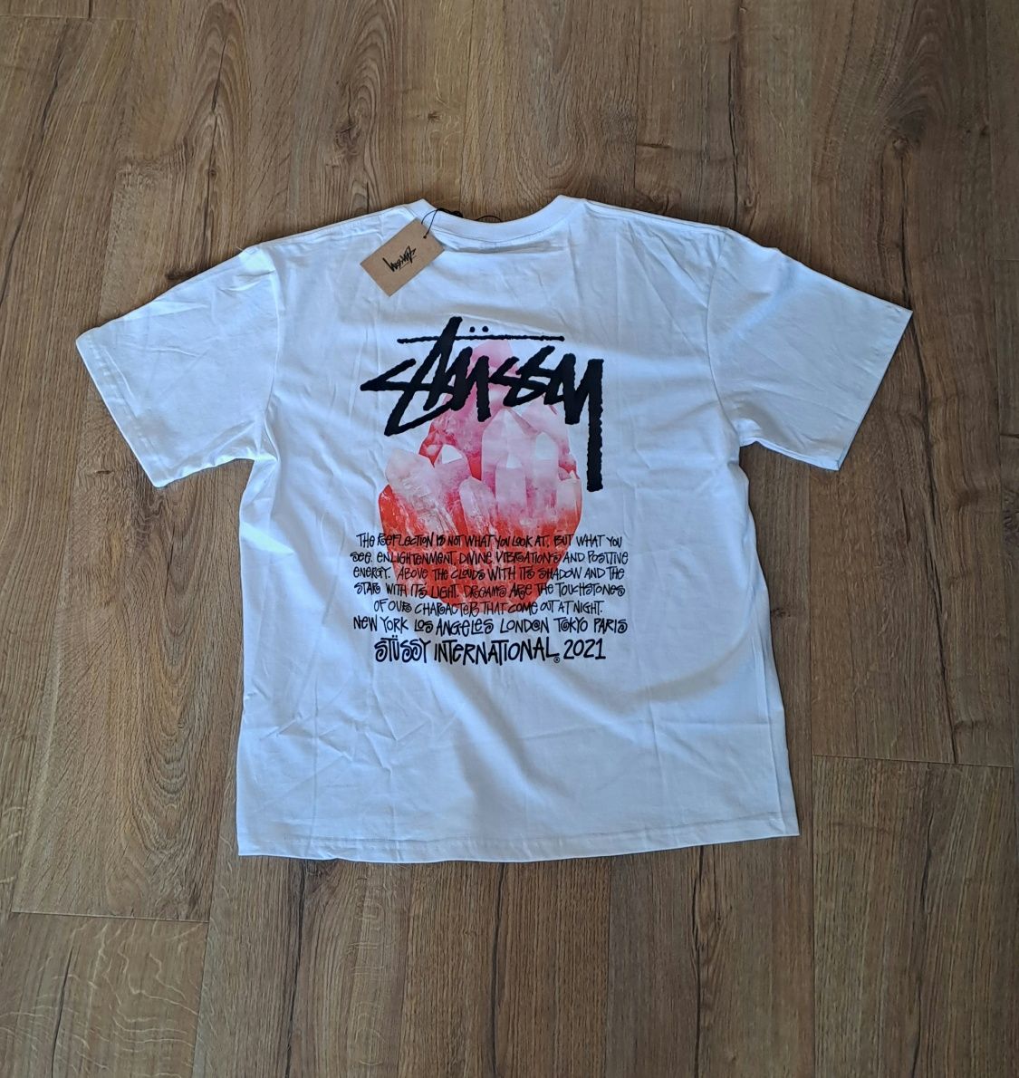 Stussy t-shirt crystal (футболка стуси стусси стусі тишка)