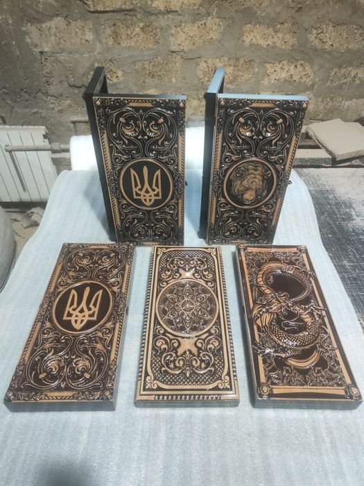 Нарды деревянные, нарди дерев'яні.