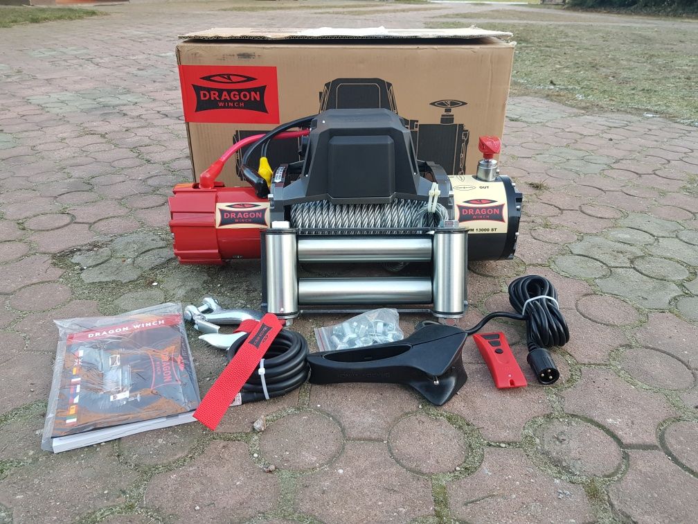 Wyciągarka, wciągarka samochodowa Dragon Winch DWM 13000 , 6T/12t