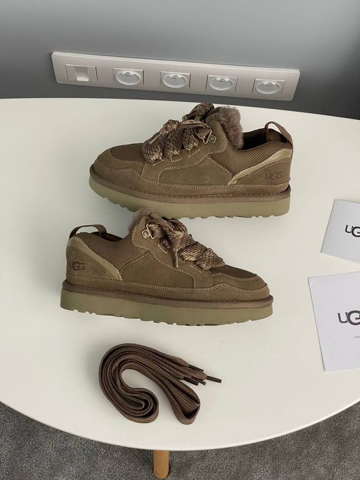 р36-41 Жіночі Уггі UGG Lowmel Sneaker Black Beige Chestnut Grey Green