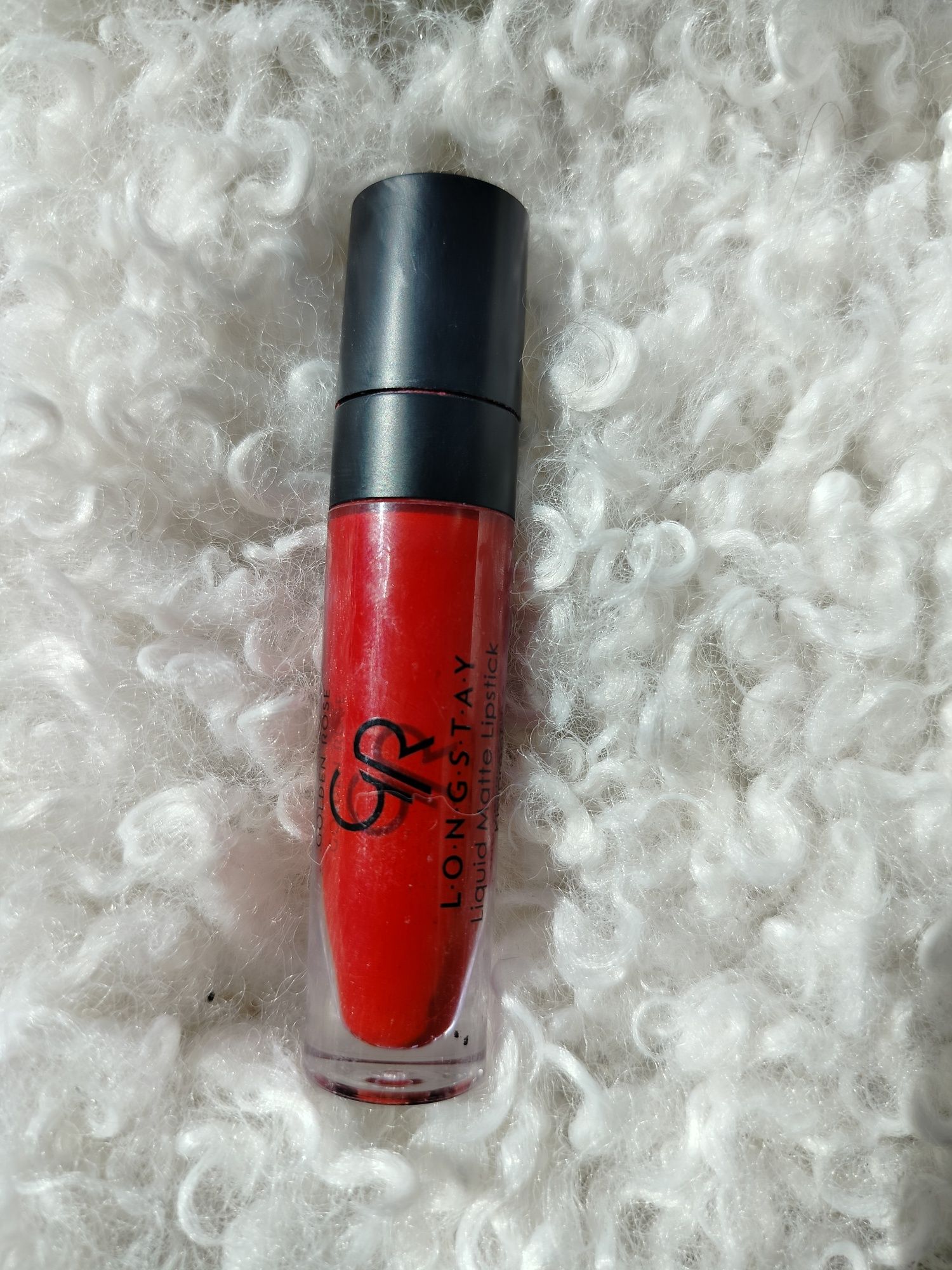 pomadka matowa czerwona golden rose longstay 09