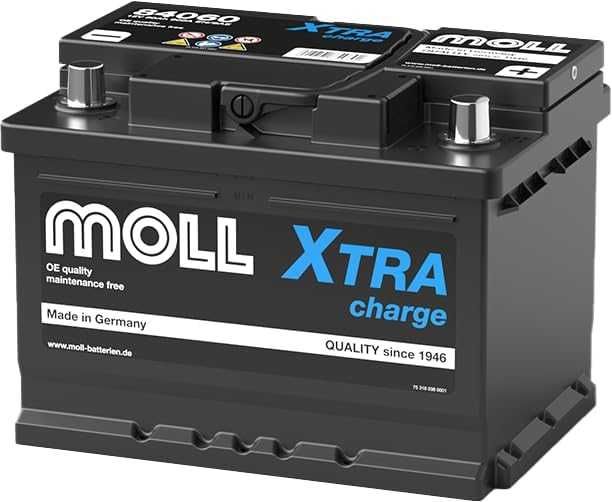 NOWY! Akumulator Rozruchowy MOLL X-Tra Charge - 12V - 60Ah - 600A P+