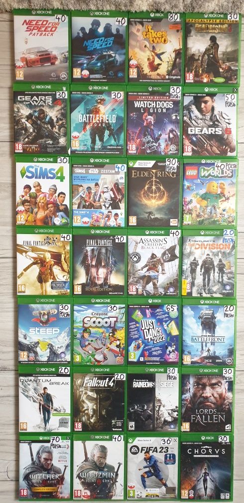 Gry na xbox gry różne
