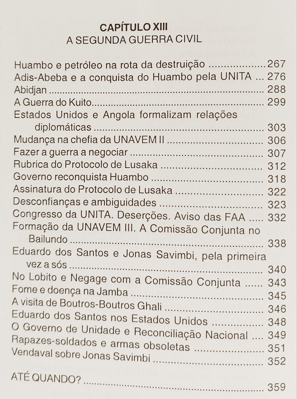 ANGOLA - Cultura do Medo