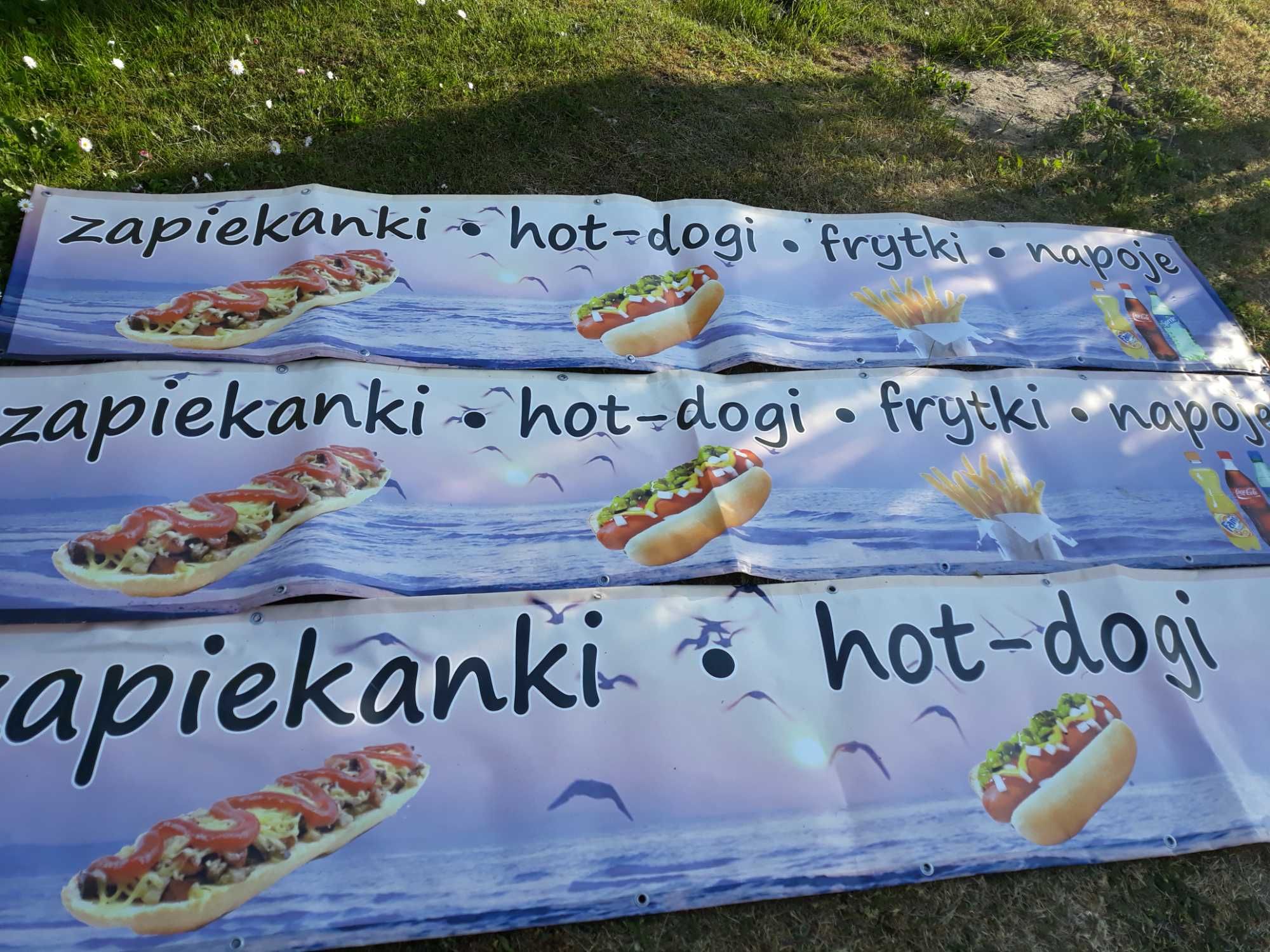 Baner reklamowy gastronomia zapiekanki