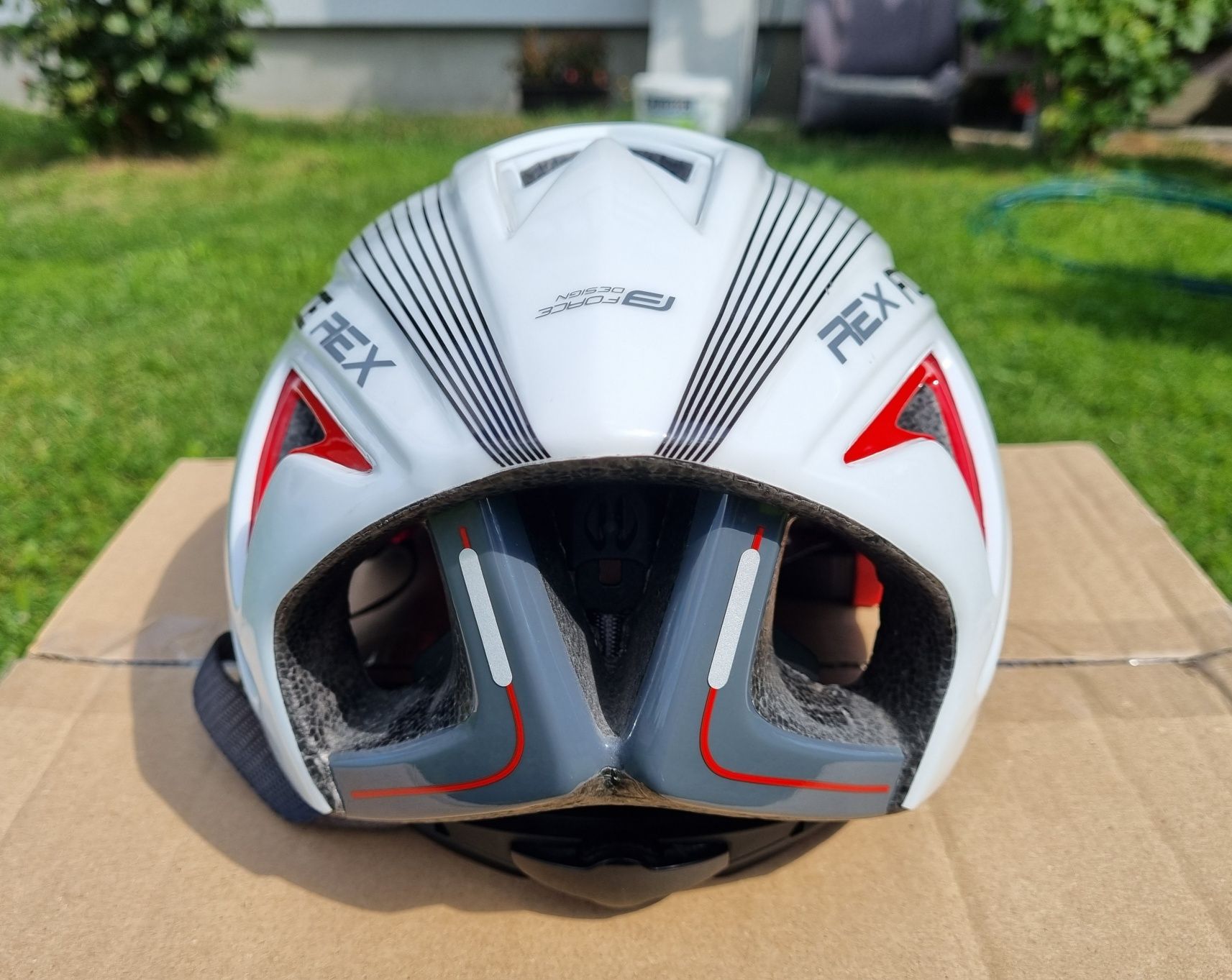 Kask rowerowy Force Rex S 56-58cm szosowy